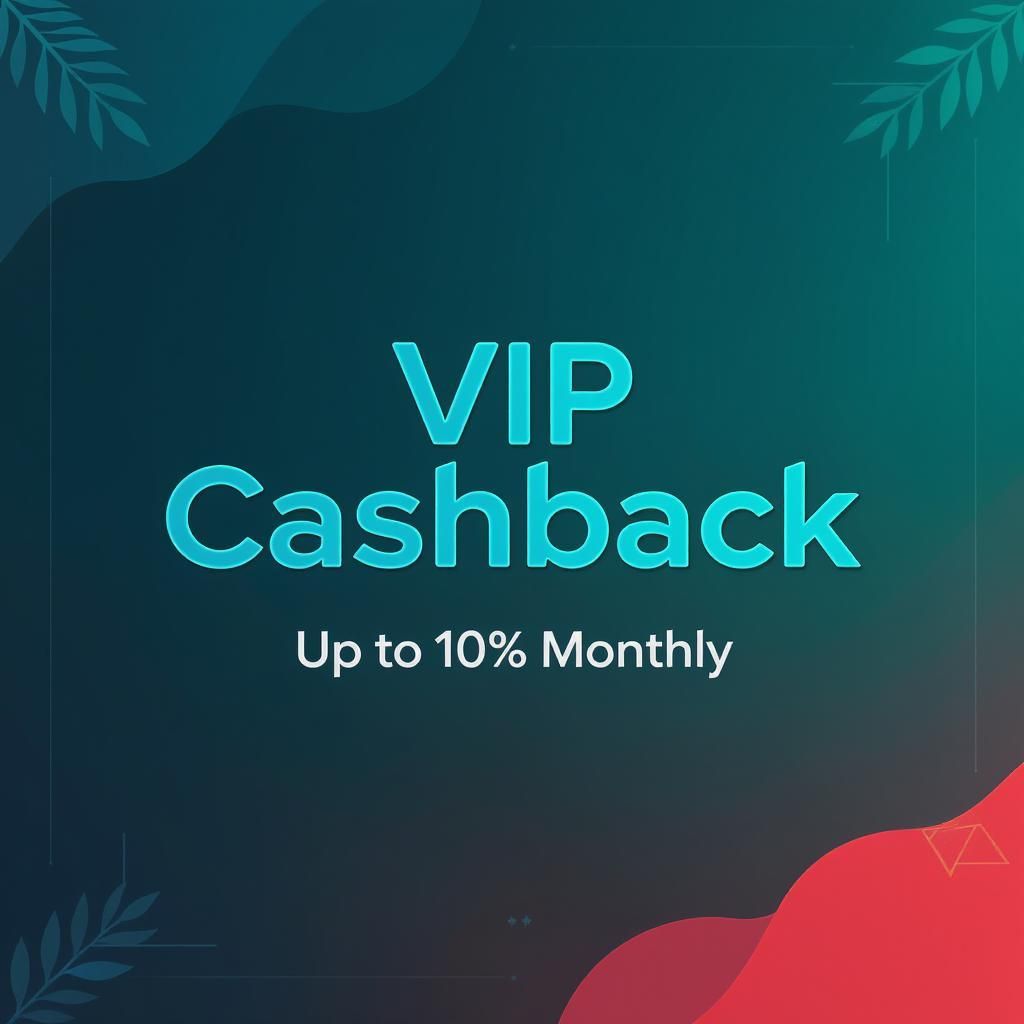 VIP Cashback: Up to 10% Monthly